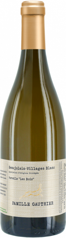 Beaujolais-Villages Blanc - Parcelle Les Bois - Famille Gauthier - Domaine www.laurent-gauthier.com